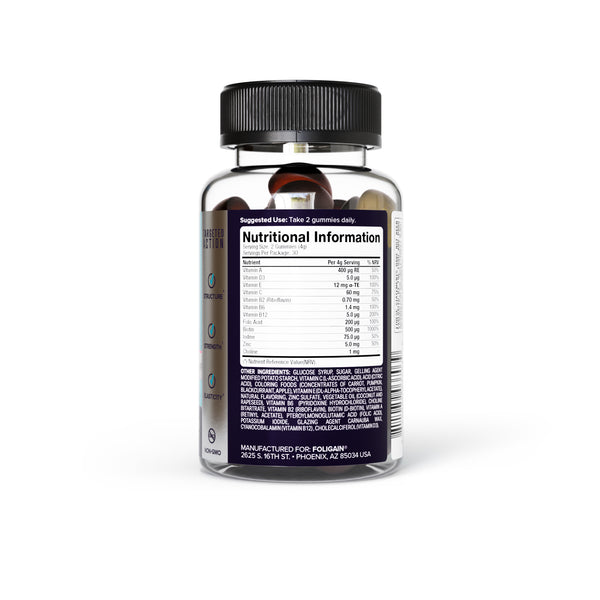 FOLIGAIN® Stimulator las 60 žvečljivih bonbonov